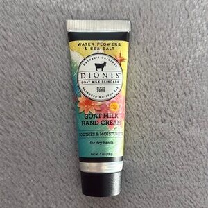 5/$25 🎆 NEW Dionis Water Flowers & Sea Salt Hand Cream (1.0 oz)